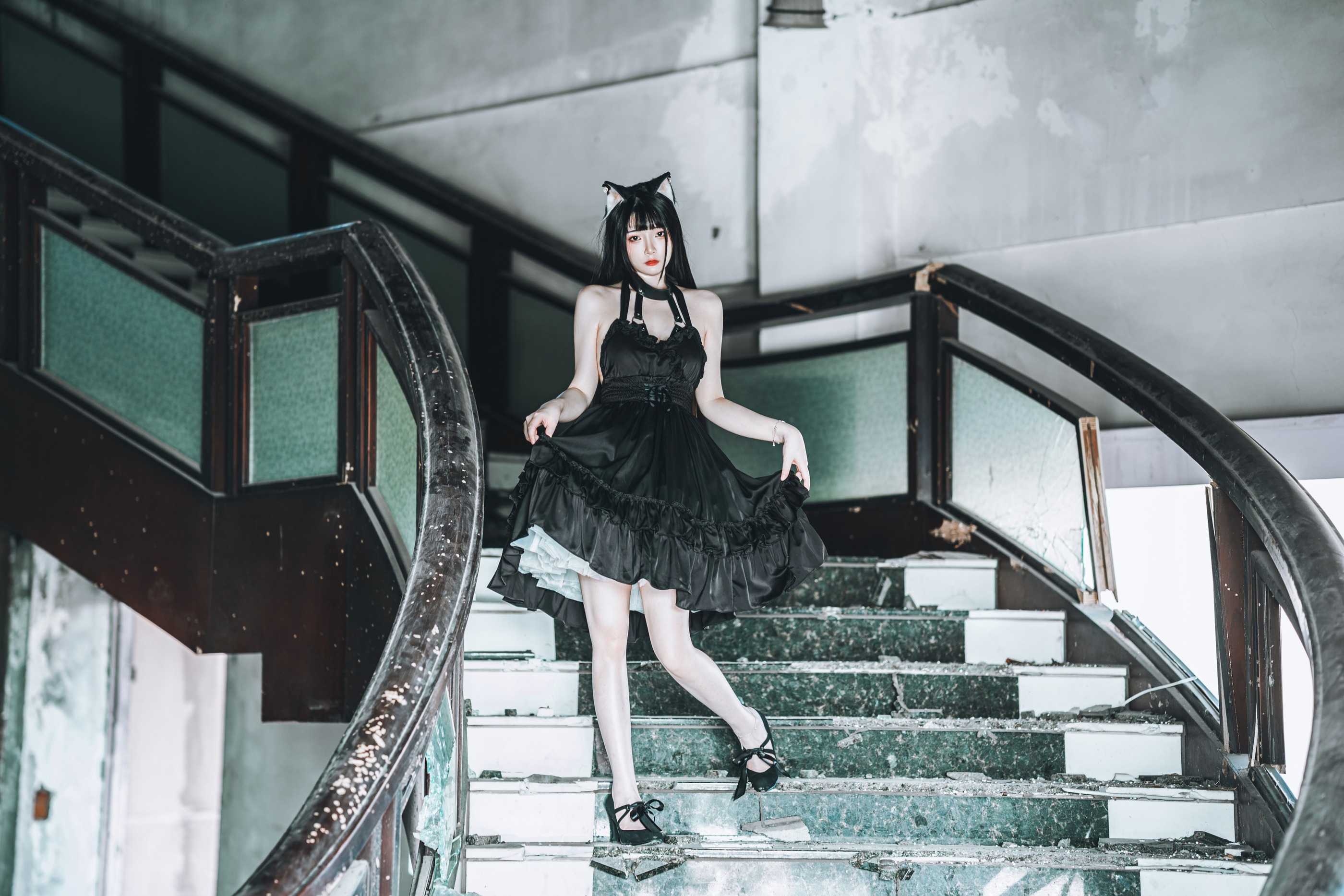 图片[1]-落落Raku – NO.008 黒猫のソロダンス[58P]-XikXak